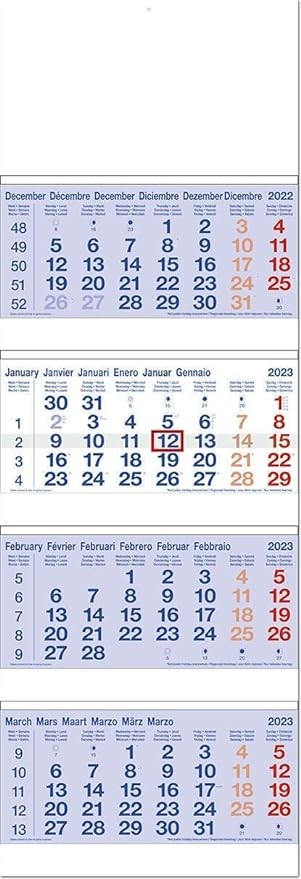 Ally Shipping Calendars (2024)