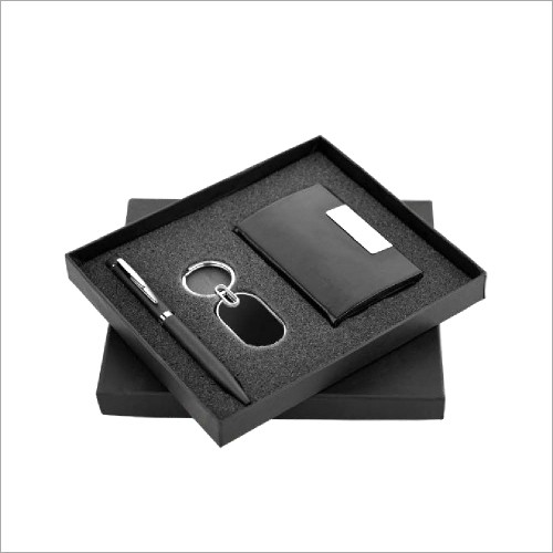 3 in 1 Pen Keychain Cardholder Combo Gift Set