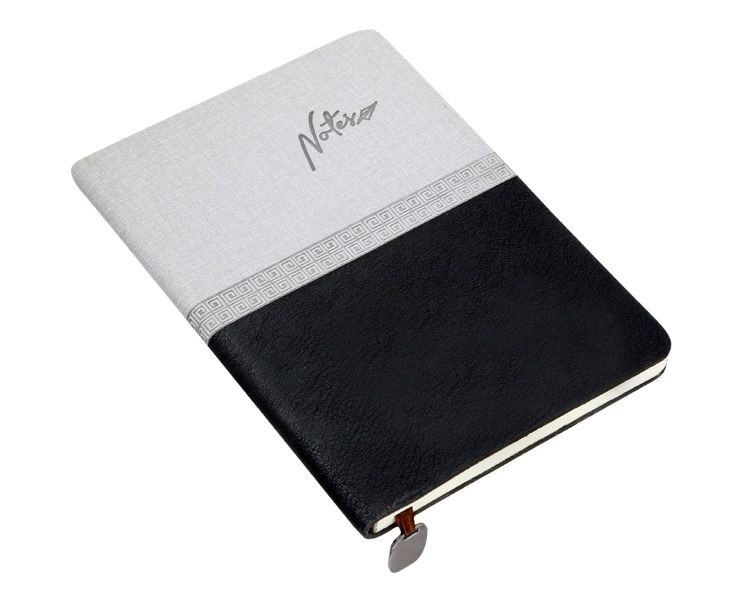 Double Shade Notebook with Metal  Bookmark