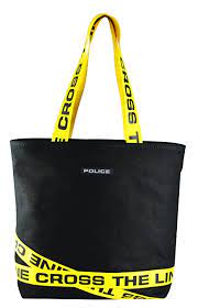 Police POLICE LINE Women's TOTE BAG-BLACK (PT072029)